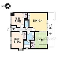 滋賀県大津市勧学2丁目（賃貸マンション3LDK・1階・58.32㎡） その2