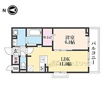 滋賀県甲賀市水口町水口字樋ノ口（賃貸アパート1LDK・3階・42.51㎡） その2