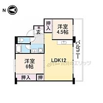 滋賀県長浜市小堀町（賃貸マンション2LDK・3階・53.08㎡） その2