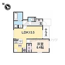 滋賀県甲賀市甲南町野田（賃貸アパート1LDK・1階・47.41㎡） その2