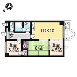 ガーデンスクエア瀬田 3LDKの間取図画像