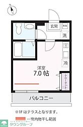 間取図画像 ワンルーム
