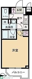 間取図画像 1K