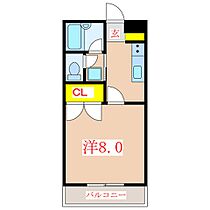 ゴールデンハイツ田上  ｜ 鹿児島県鹿児島市田上5丁目32番地31（賃貸マンション1K・3階・24.30㎡） その2