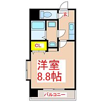 ダコタ  ｜ 鹿児島県鹿児島市鷹師1丁目6-1（賃貸マンション1K・3階・24.50㎡） その2