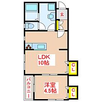 ソレイユ　II  ｜ 鹿児島県鹿児島市武岡1丁目117番地20（賃貸アパート1LDK・1階・30.00㎡） その2