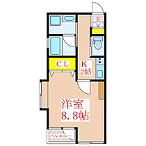 トリニティ西田  ｜ 鹿児島県鹿児島市西田3丁目6番地16（賃貸マンション1K・2階・29.72㎡） その2