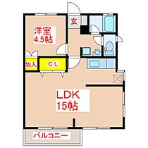 コーポつた  ｜ 鹿児島県鹿児島市田上2丁目23番地8（賃貸マンション1LDK・2階・42.12㎡） その2