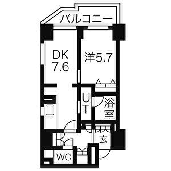CASSIA車道 ｜愛知県名古屋市東区筒井2丁目(賃貸マンション1DK・3階・37.03㎡)の写真 その2