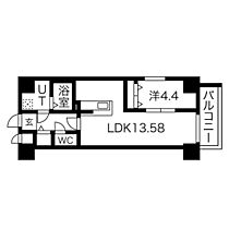 Primal千種stelo  ｜ 愛知県名古屋市中区新栄2丁目（賃貸マンション1LDK・2階・44.28㎡） その2