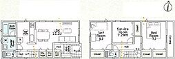 綾瀬市寺尾台第10　新築全2棟-2号棟