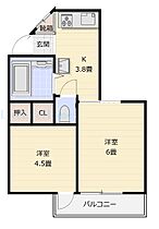 コーポ明  ｜ 徳島県徳島市住吉4丁目（賃貸マンション2K・3階・32.35㎡） その2