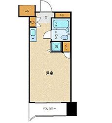 東京メトロ半蔵門線 渋谷駅 徒歩9分の賃貸マンション 4階ワンルームの間取り