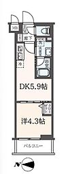 間取図画像 1DK