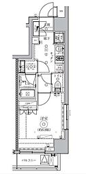 ドムス・スタイル高田馬場 1Kの間取図画像