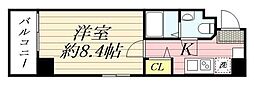 GRANPASEO高円寺南 1Kの間取図画像