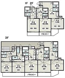 PMZ希望ヶ丘 1Kの間取図画像