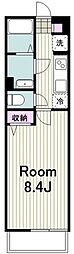 リブリ・サンヴィレッジ27 1Kの間取図画像