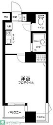 フォレストヒルズ小日向 1Kの間取図画像