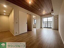 東急大井町線 緑が丘駅 徒歩10分の賃貸マンション 1階2LDKのリビング/ダイニング