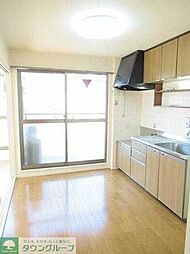 東急目黒線 西小山駅 徒歩3分の賃貸マンション 4階2Kのリビング/ダイニング