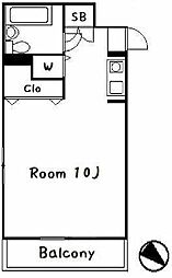 間取図画像 ワンルーム