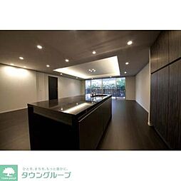 JR山手線 五反田駅 徒歩9分の賃貸マンション 3階2LDKのリビング/ダイニング