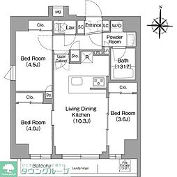 COMFORIALIV品川戸越 3LDKの間取図画像
