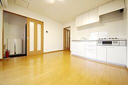 東武東上線 上福岡駅 徒歩6分の賃貸アパート 3階2DKのリビング/ダイニング