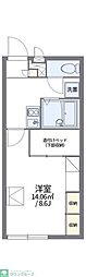 レオパレスプラネット 1Kの間取図画像