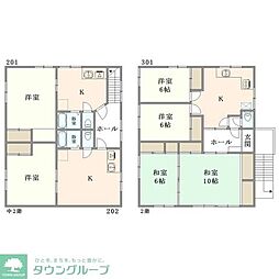 スダコーポ 1LDKの間取図画像
