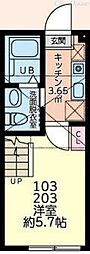 北野駅 5.3万円