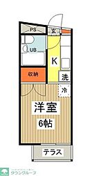 間取図画像 1K