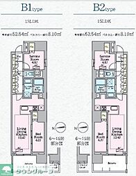 八王子市寺町マンション 1SLDKの間取図画像