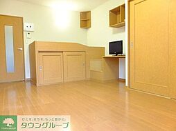 レオパレスエクレールI 2階1Kのリビング/ダイニング