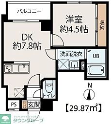 間取図画像 1DK
