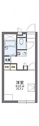 レオパレスTYヒルズ 1Kの間取図画像