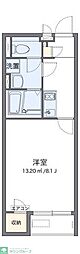 ホワイトレジデンス 1Kの間取図画像