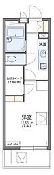 みらい本町 1Kの間取図画像