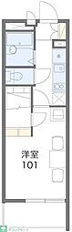 レオパレス千葉中央都町 1Kの間取図画像