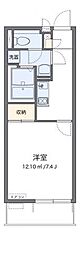 それいゆ木更津 1Kの間取図画像