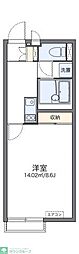 レオネクストメゾン姉崎 1Kの間取図画像