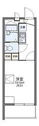 レオパレスセンタービレッジ1 1Kの間取図画像