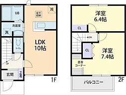 学園前駅 8.0万円