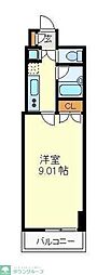 PalaisHomes飛鳥山 1Kの間取図画像