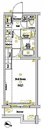 dips北赤羽WEST 1Kの間取図画像