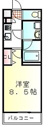 アーバンステーション成増 1Kの間取図画像