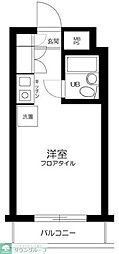 メゾン池袋 ワンルームの間取図画像