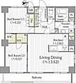 アウルフォレスト3階23.4万円
