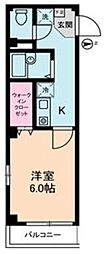 プレミアムバリュー板橋徳丸 3階1Kの間取り